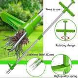 Back Saving Weeding Tool