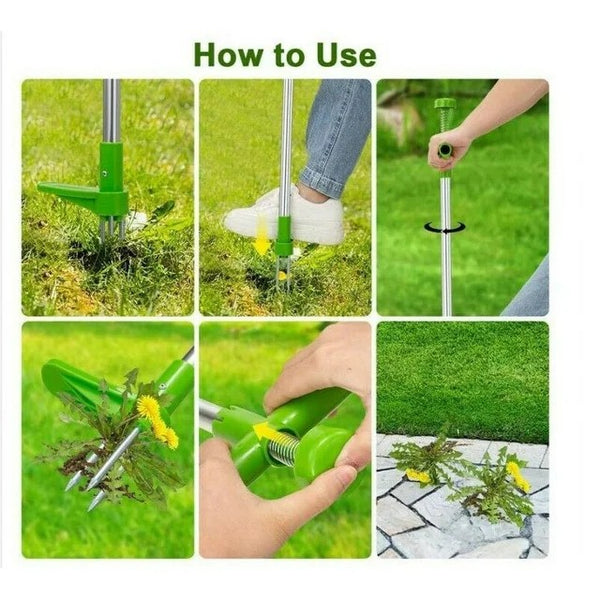 Back Saving Weeding Tool